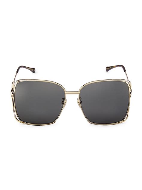 gucci horsebit sunglasses gold|gucci sunglasses women gold.